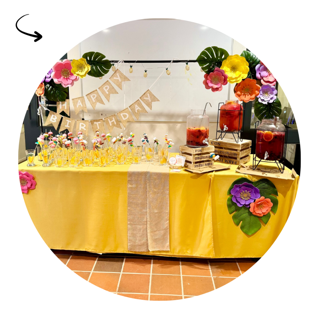 Scéno'Déco - Décoration de table de réception - de cocktail pour événements: fêtes entreprise, de famille - anniversaire - Déco'Kids: décoration thématique anniversaire enfant + chasse au trésor 