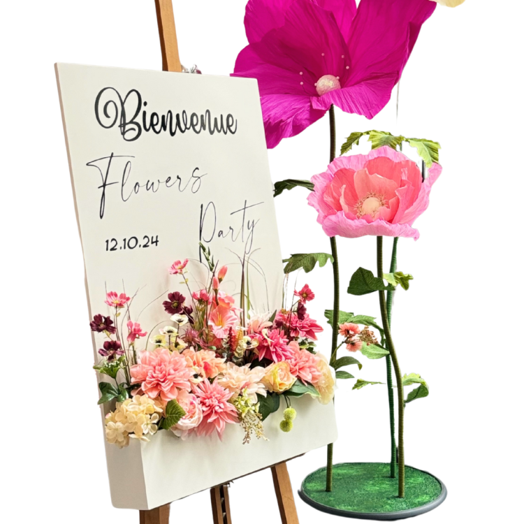 Panneau Bienvenue Création personnalisée pour vos événements Namur