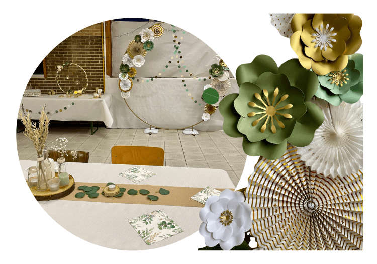 Décoration événements Mariage Baptême anniversaire Namur