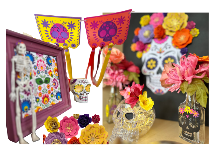 Décoration halloween fête enfant Namur fiesta de los muertos