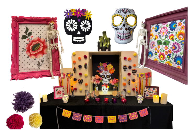 Décoration halloween fête enfant Namur fiesta de los muertos