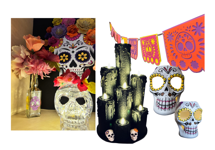 Décoration halloween fête enfant Namur fiesta de los muertos