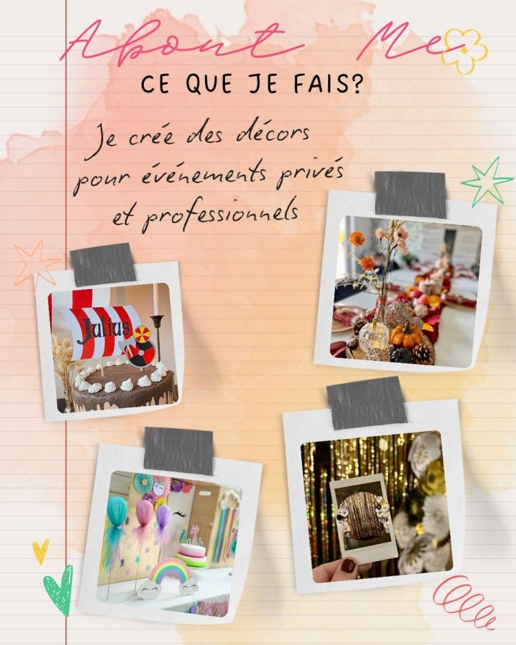 création décor