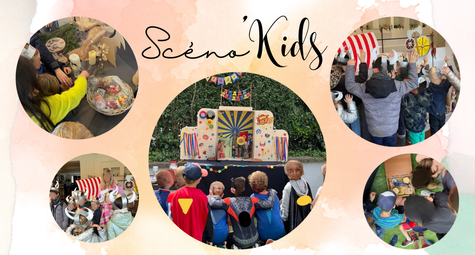 Parce qu’un anniversaire est un moment unique dans la vie d’un enfant, Scéno’Kids imagine et crée des univers festifs qui font briller les yeux… et soulagent les parents ! 🎈 Éco-créativité : des décors et accessoires réalisés à partir de matériaux revalorisés, pour une fête aussi belle que responsable. 🎨 Personnalisation totale : chaque univers est conçu selon les passions de votre enfant.